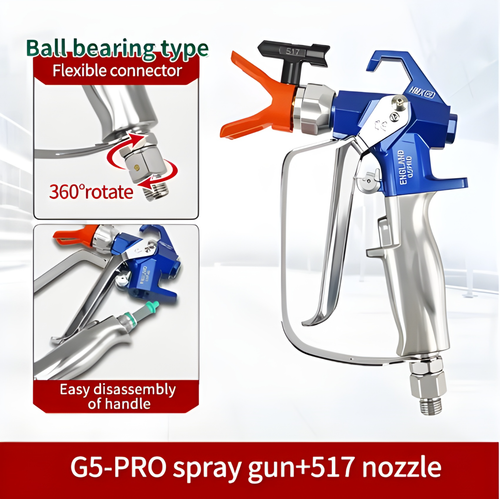 Airless Spray Gun 3600PSI 517 Nozzle w/ Sensor Light & Guard - Auto Paint - Picture 8 of 9