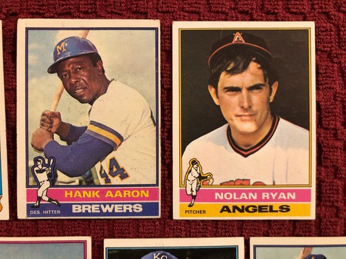 Juego completo de béisbol Topps 1976 con 44 intercambiados completo ex-Mt+ bonito - Imagen 2 de 7