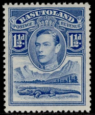 BASUTOLAND GVI SG20, 1½d bright blue, NH MINT.