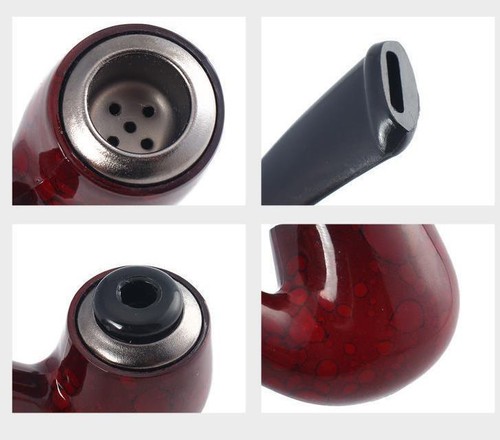 Robuste Resin Pfeife Smoking Pipe Tabak Zigaretten Zigarre Pfeifen Geschenk Sammlerstück - Bild 4 von 10