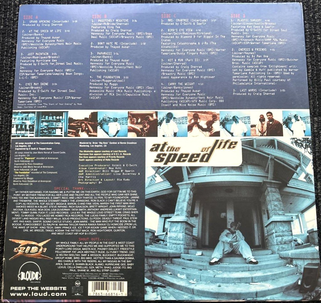 洋楽 Xzibit / At the Speed of Life 21QAAF3RT8L._UF1000,1000_QL80_.jpg