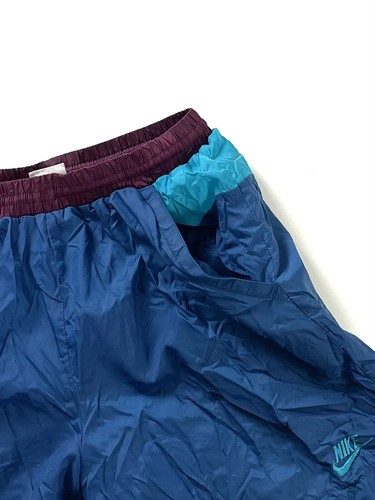 Vintage Nike BOYS L 14-16 Colorblock Lined Swim Trunks Shorts - Picture 3 of 11
