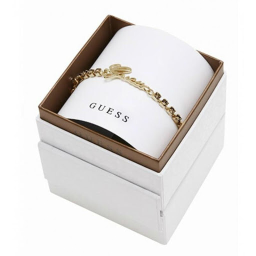 Guess ubs21504-s pulsera dorada cristales color topacio mujer mejorofertarelojes