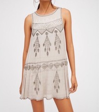 NEW $168 Free People Delilah Mini Dress Size Small  Z206-8