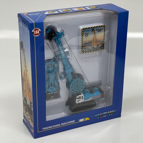 Diecast 1:64 Scale Crawler Mounted Trenching Machine Construction Replica Model - Picture 19 of 20