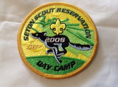 Boy Cub Scout Greenwich Council 2008 Camp Seton Cub Scout Day Camp Patch