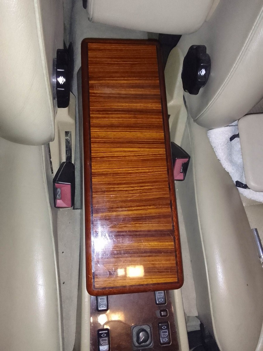 Mercedes W124 Center Console Storage Box Zebrano | eBay