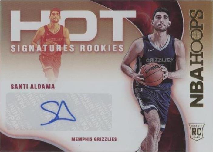 2021-22 Panini NBA Hoops - Santi Aldama #HSR-SA - 1 of 2