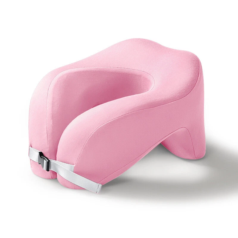 Travel Pillow U-Shape Pure Memory Foam Neck Pillow For Airplane Office NapPW