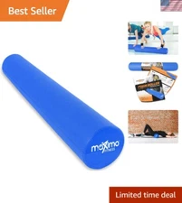 High Density Foam Roller - 90cm Trigger Point Muscle Roller for Fitness & Rec...