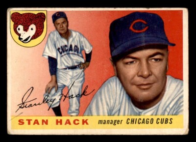 1955 Topps Baseball #6 Stan Hack GD *i5
