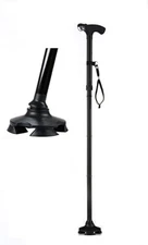 Short Cane - Self Standing with 4 Feet and Light, Hurry Up, As Seen On TV
