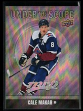 2024-25 Upper Deck MVP Under the Scope #US-21 Cale Makar