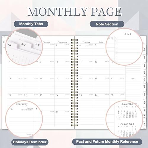 20242025 Planner 9" x 11" Planner Weekly and Monthly 20242025, from