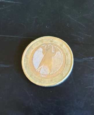 1 euro allemagne Frappée F 2002 - Photo 1/3