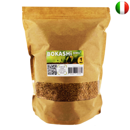 Bokashi 1kg, acceleratore / attivatore ad alta fermentazione biologica EM-1® - Afbeelding 1 van 8