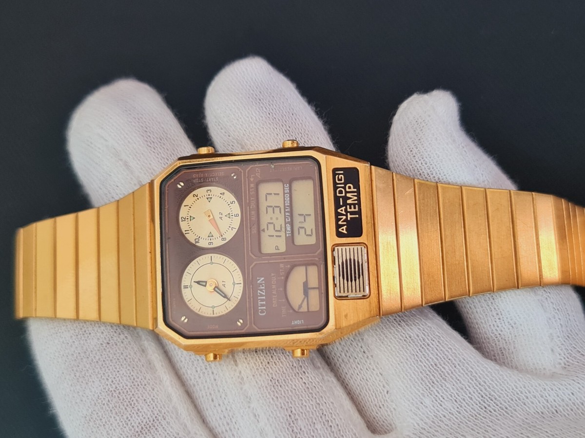 Vintage Citizen Ana Digi Temp Digital Japan Men's Watch | eBay Vintage Citizen Ana Digi Temp Digital Japan Men's Watch | eBay