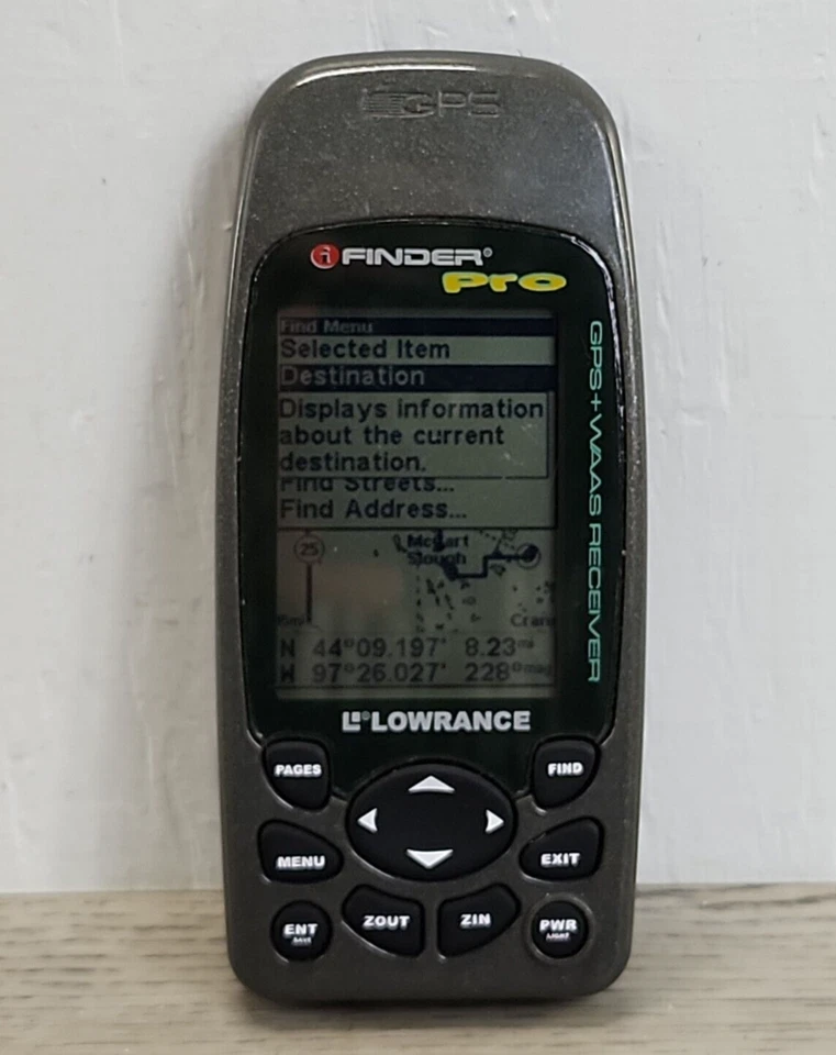 Lowrance iFinder Pro GPS+WAAS Receiver w/Manual - Includes Map Create 6 & Reader - Image 3 of 4