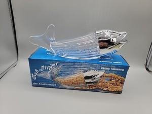 Mcm vintage 'Nuss wal' Barware Whale Nut dispenser from Germany circa 1970. 