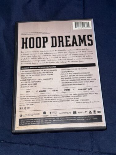 Hoop Dreams (DVD, 2005, Criterions Collection) gut mit Booklet gebraucht - Bild 2 von 4