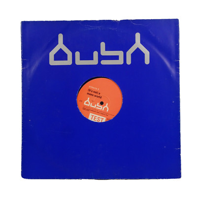 Strata 3 - (It's Not) A Mans World (12'', S/Sided, Etch, TP, Blue Vinyl) Bush EX