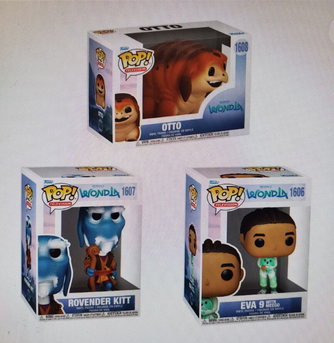 Wondla - Eva 9 with Meego Otto Rovender Kitt Pop! Vinyl Figure - 3