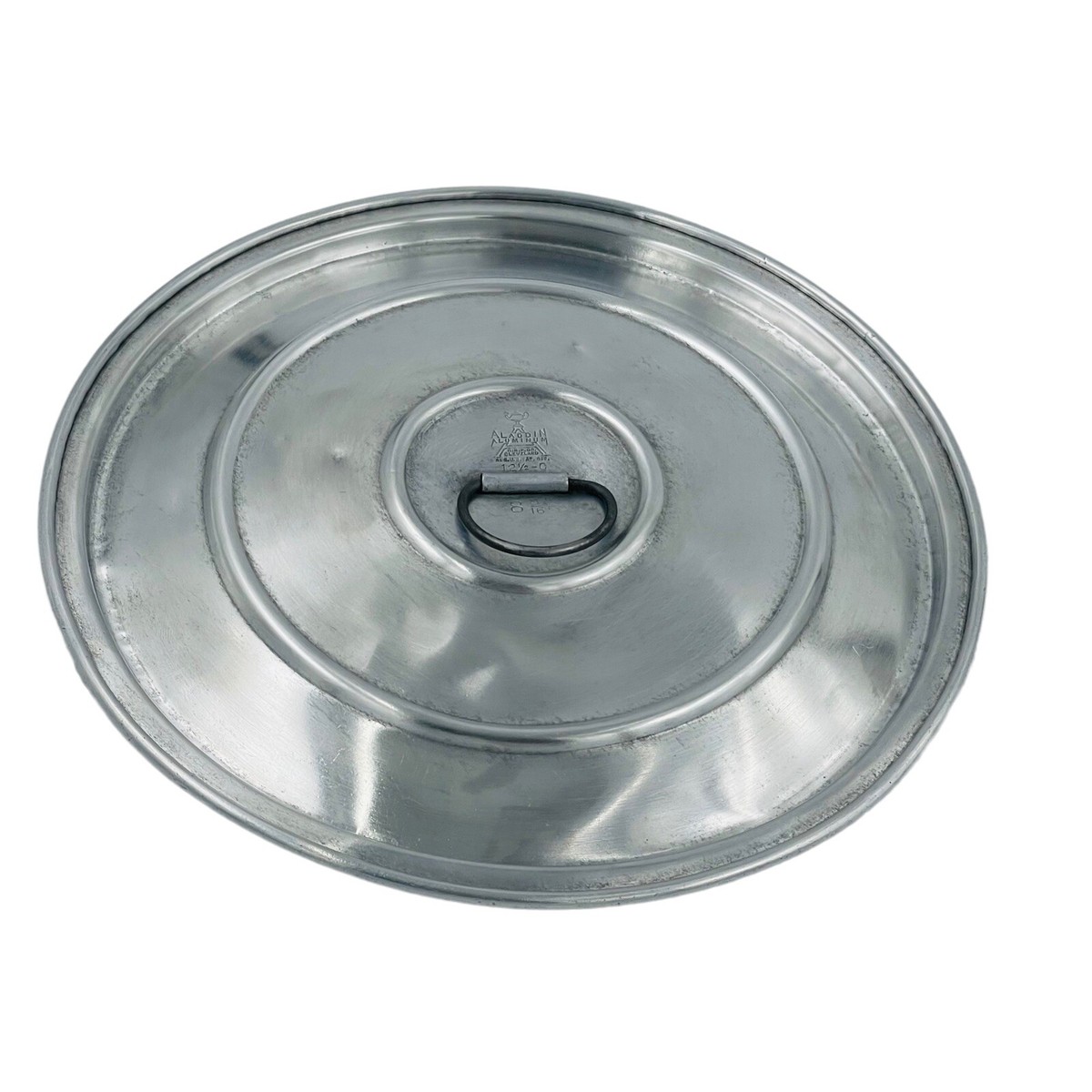 Vintage Aladdin Aluminum Replacement Pot Pan Lid 8 5/16 with Wire