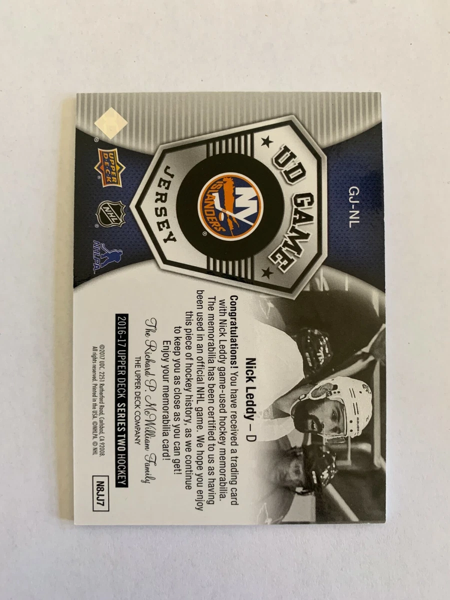 New York Islanders No2 Nick Leddy Black Classic Jersey