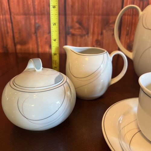 vintage Winterliug Schwarzenbach Bavaria Tea Set Creamer Sugar Bowl tea pot - Picture 7 of 8