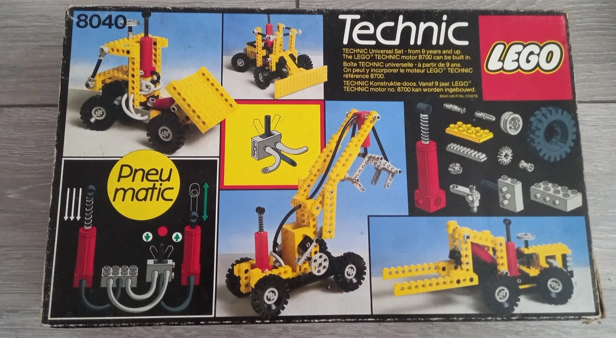 Lego technic forklift 1980s sale