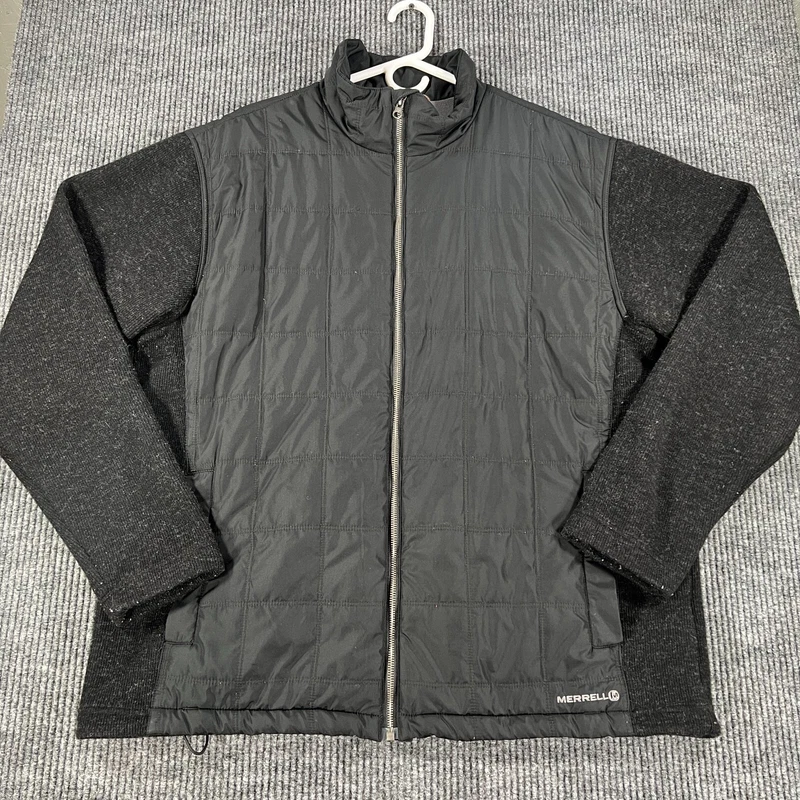 merrell long sleeve full zip mock neck select performance jacket
