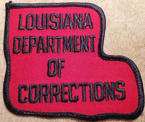 LA Louisiana State Department of Corrections Patch