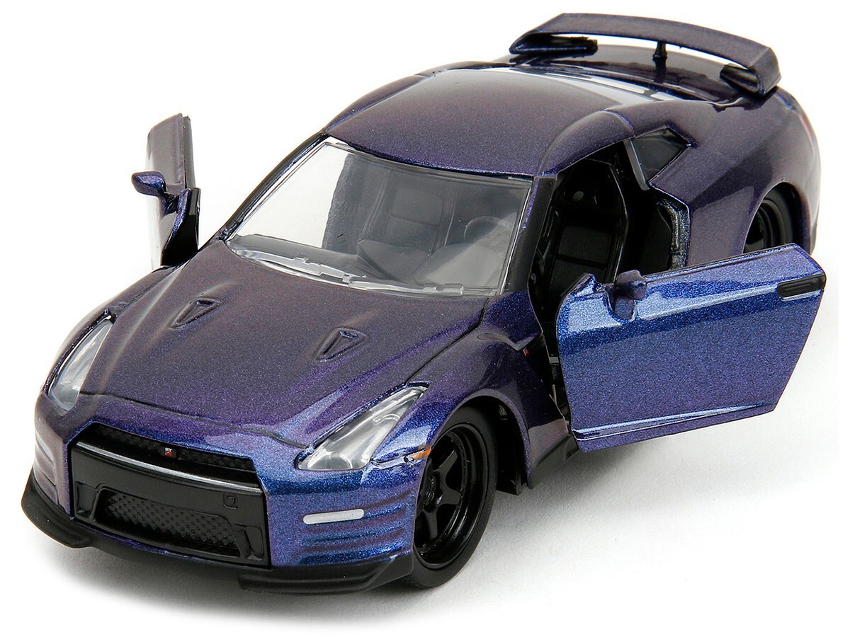 JADA PINK SLIPS 2009 NISSAN GT-R R35 1/32 DIECAST MODEL CAR PURPLE