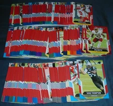 2021 Score football cards RED parallel complete your set lot 1-300