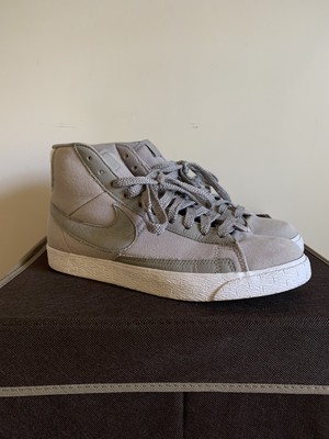 nike blazer high grey