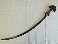 Unidentified Antique Sword worn Maker's Marks