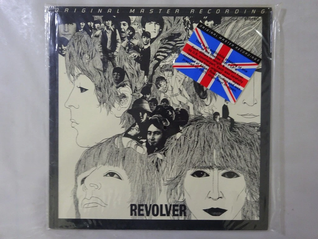 Beatles Revolver Mobile Fidelity SoundLab MFSL 1-107 US sealed,hype sticker LP