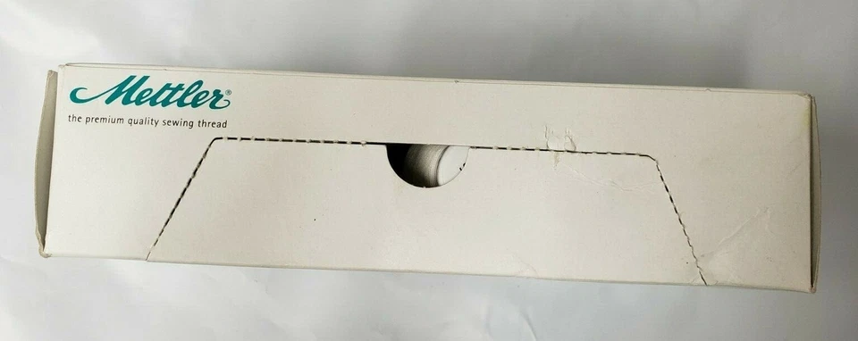 NEW! MELTLER 4 Rolls All Purpose WHITE Polyester Thread 4 Spools 1094 yds - Image 4 of 4