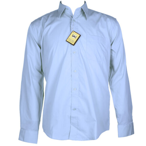 Camisa de vestir de bolsillo de bolsillo Desire Collection manga larga para hombre - Imagen 135 de 148
