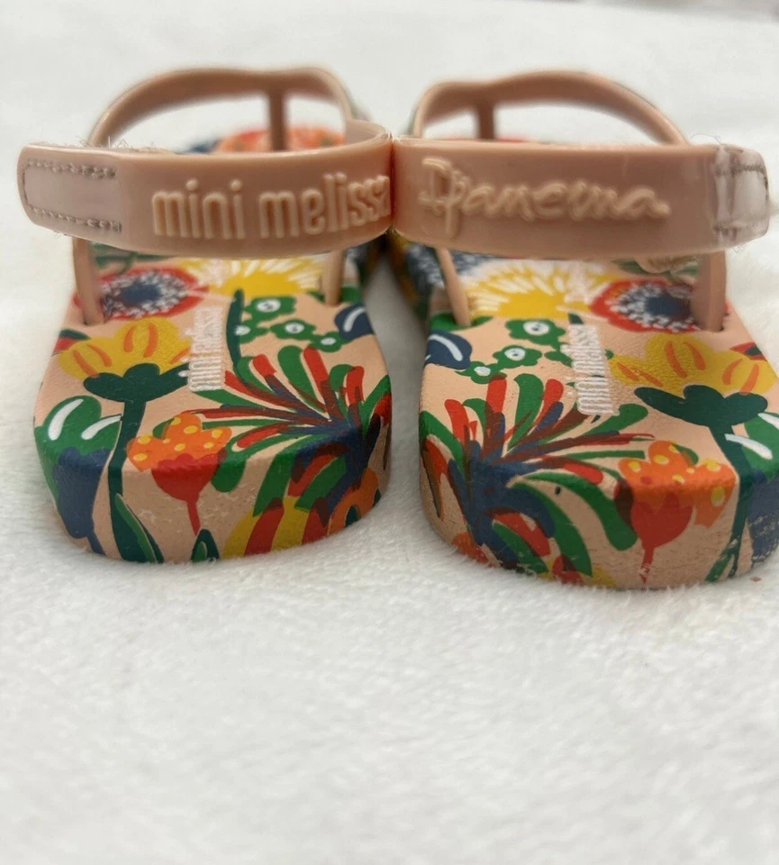 Chanclas Mini Melissa X Ipanema Coloridas Talla 6 Foto 4 de 4