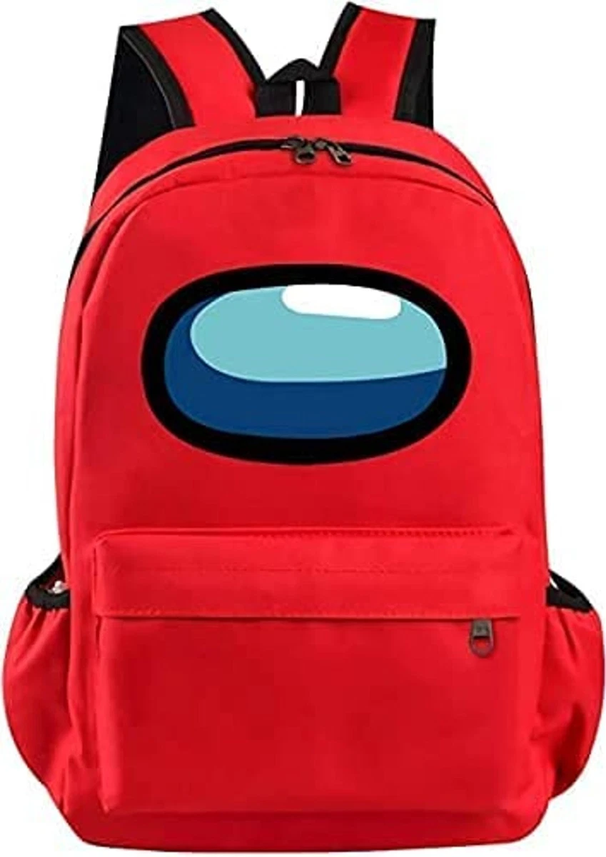 Game Theme Backpack Unisex Lightweight Durable 17in (Red) | eBay