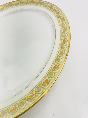 Bawo & Dotter BWD35 Elite Works Oval Serving Platter 12" Limoges France Art Deco - Picture 6 of 13