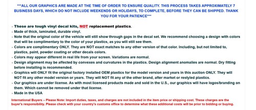 Graphic Stickers +#PLT/RIM Decals For KTM C10 SX/SXF/XCF 125-450 2016-2018 RPRPK - Picture 4 of 4