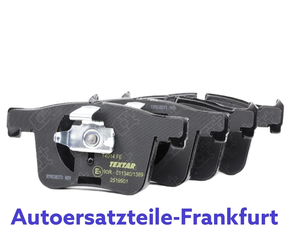 TEXTAR Bremsbeläge BMW X3 F25 X4 F26 3er +4er F30 F31 F32 F33 GT F34 F36 VORNE - Bild 3 von 4
