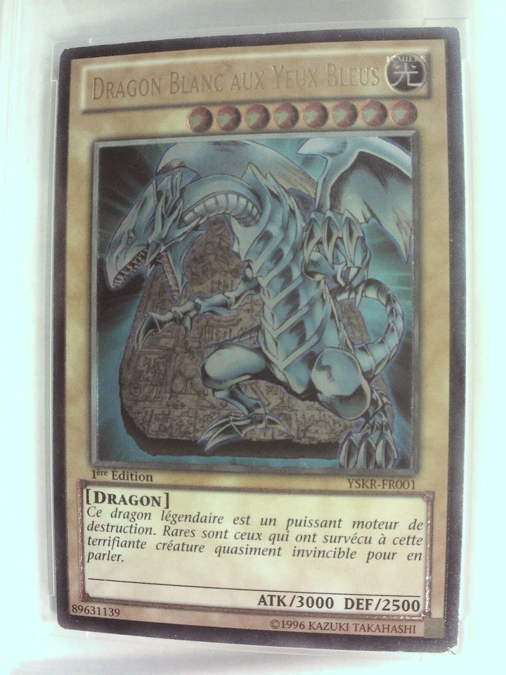 Yu-Gi-Oh - Dragon blanc aux yeux bleus - Ultimate Rare - 1ère Édition - YSKR - Photo 2/4