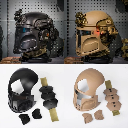 Star Wars Mandalorian Shield Cosplay Mask New For Fast Maritime Tactical Helmet
