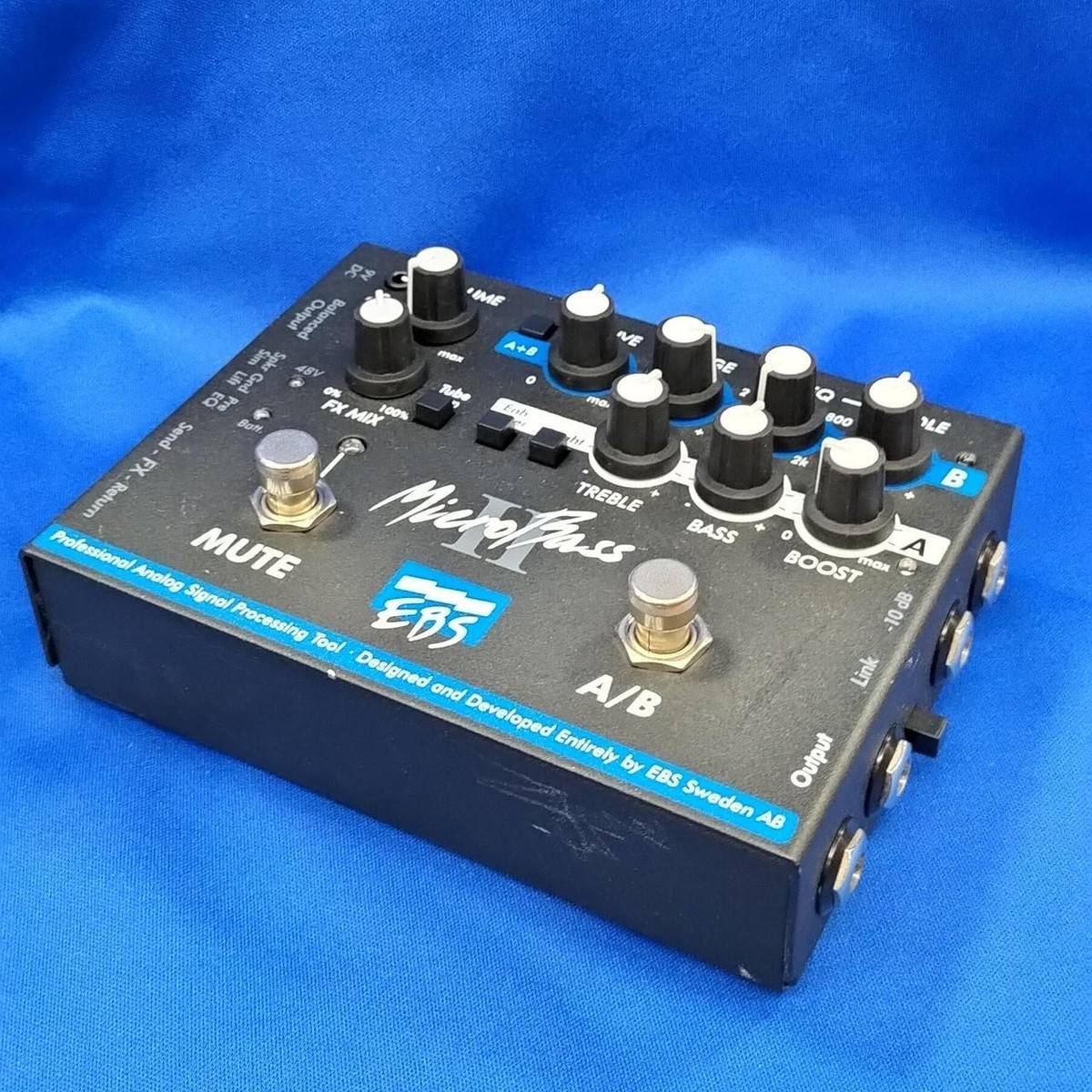 EBS - MICROBASS U | Guitar Preamp Effects Pedal Pre-Owned Good 