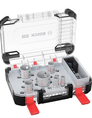 Set di seghe a tazza Bosch 9x PRO Multi Material Power Change Plus