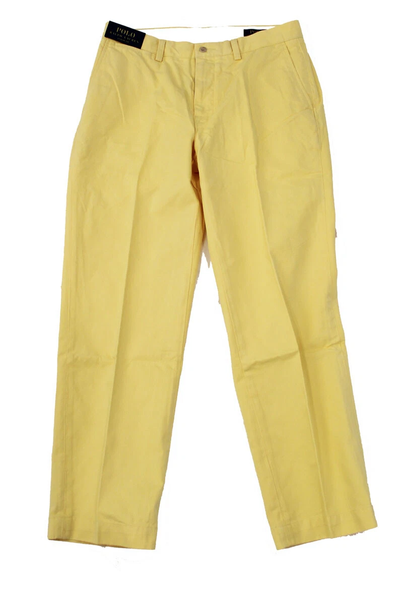 Polo Ralph Lauren Yellow Regular Size Pants for Men for sale | eBay