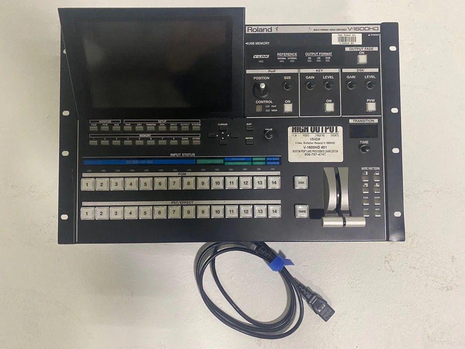 Roland V-1600HD Multi-Format Live Video Switcher - Image 4 of 4